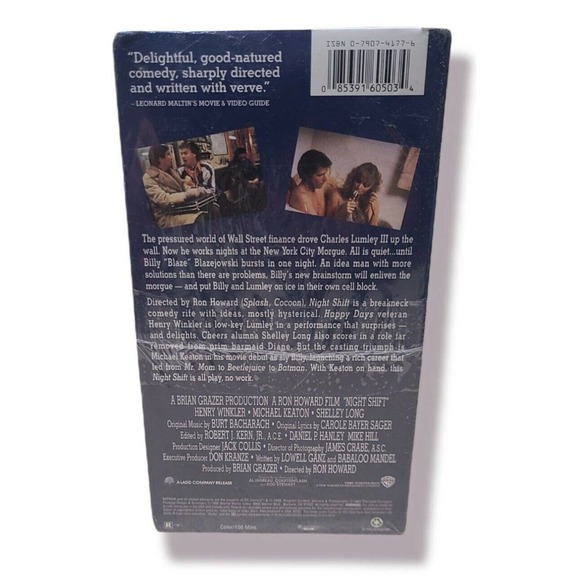 Night Shift VHS movie video tape cassette new 1999 SEALED - Picture 3 of 5